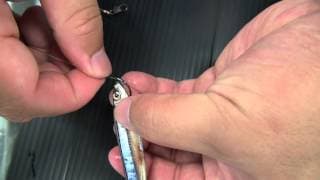 キビナゴの一本針の刺し方