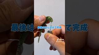 ワームを真っ直ぐ刺す方法